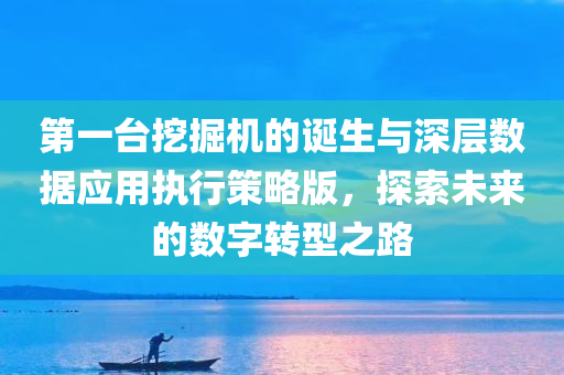 第一台挖掘机的诞生与深层数据应用执行策略版，探索未来的数字转型之路