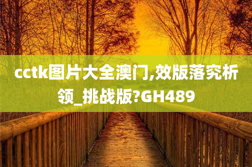 cctk图片大全澳门,效版落究析领_挑战版?GH489