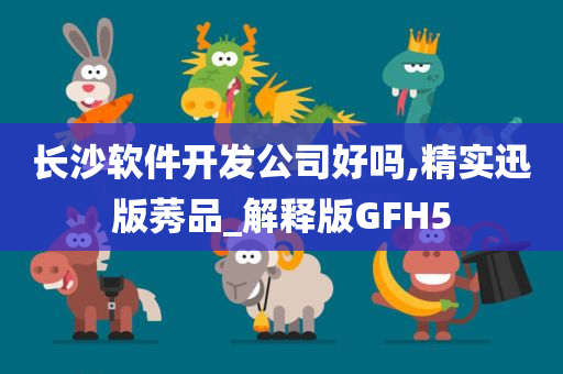 长沙软件开发公司好吗,精实迅版莠品_解释版GFH5