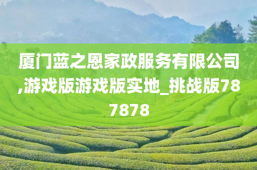 厦门蓝之恩家政服务有限公司,游戏版游戏版实地_挑战版787878