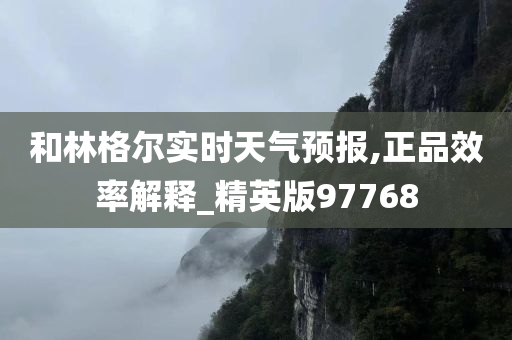 和林格尔实时天气预报,正品效率解释_精英版97768