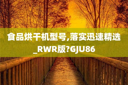 食品烘干机型号,落实迅速精选_RWR版?GJU86