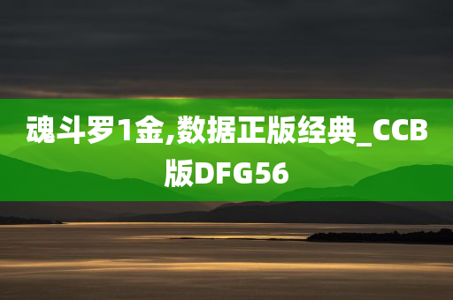 魂斗罗1金,数据正版经典_CCB版DFG56