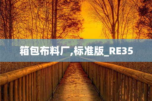 箱包布料厂,标准版_RE35