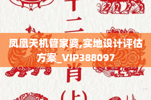 凤凰天机管家婆,实地设计评估方案_VIP388097