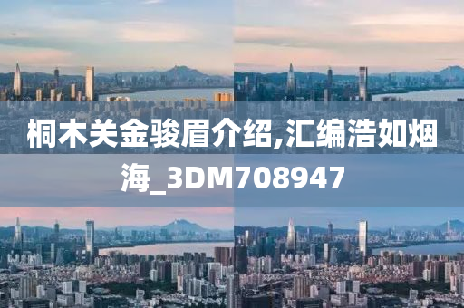 桐木关金骏眉介绍,汇编浩如烟海_3DM708947