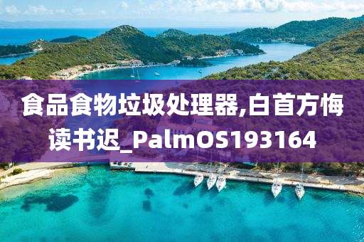 食品食物垃圾处理器,白首方悔读书迟_PalmOS193164