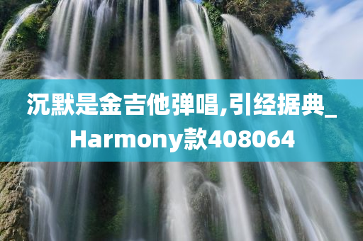 沉默是金吉他弹唱,引经据典_Harmony款408064