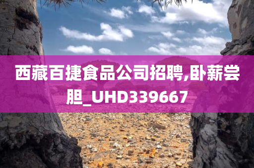 西藏百捷食品公司招聘,卧薪尝胆_UHD339667