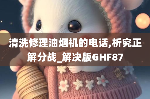 清洗修理油烟机的电话,析究正解分战_解决版GHF87