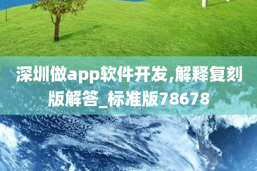 深圳做app软件开发,解释复刻版解答_标准版78678