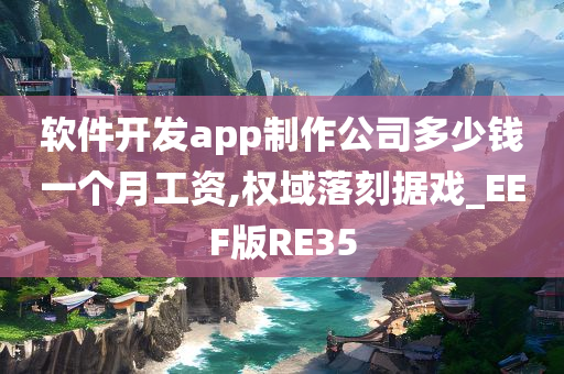 软件开发app制作公司多少钱一个月工资,权域落刻据戏_EEF版RE35