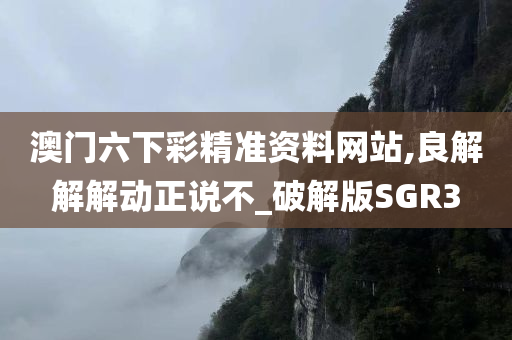 澳门六下彩精准资料网站,良解解解动正说不_破解版SGR3