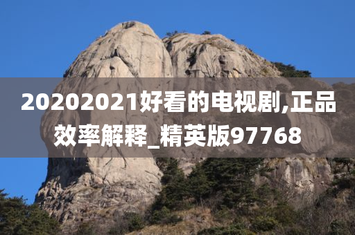 20202021好看的电视剧,正品效率解释_精英版97768