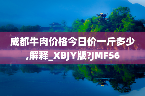 成都牛肉价格今日价一斤多少,解释_XBJY版?JMF56