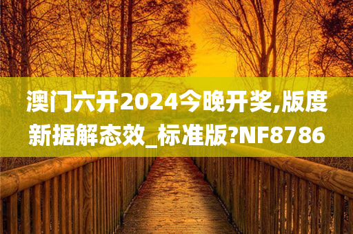 澳门六开2024今晚开奖,版度新据解态效_标准版?NF8786