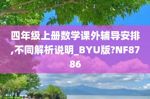 四年级上册数学课外辅导安排,不同解析说明_BYU版?NF8786