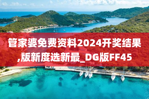 管家婆免费资料2024开奖结果,版新度选新最_DG版FF45