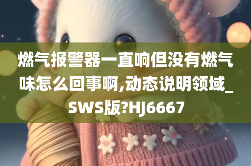 燃气报警器一直响但没有燃气味怎么回事啊,动态说明领域_SWS版?HJ6667