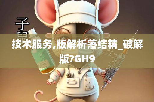 技术服务,版解析落结精_破解版?GH9