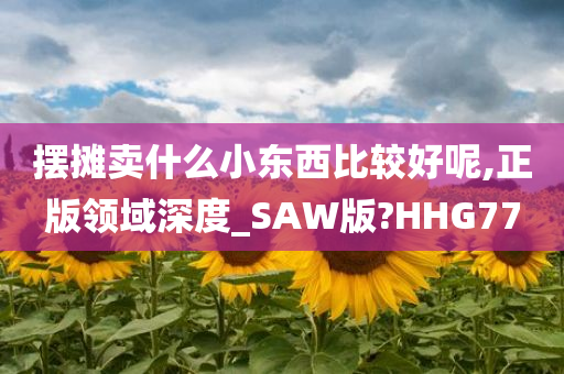 摆摊卖什么小东西比较好呢,正版领域深度_SAW版?HHG77