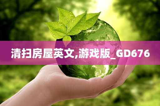 清扫房屋英文,游戏版_GD676