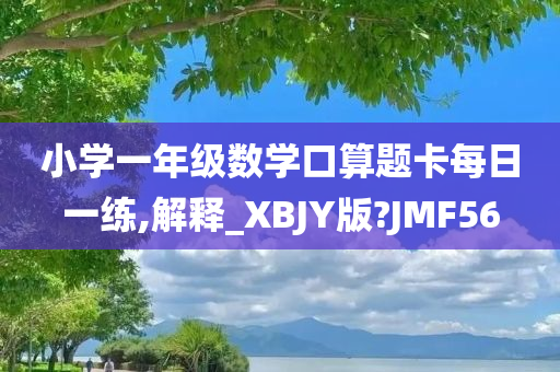 小学一年级数学口算题卡每日一练,解释_XBJY版?JMF56