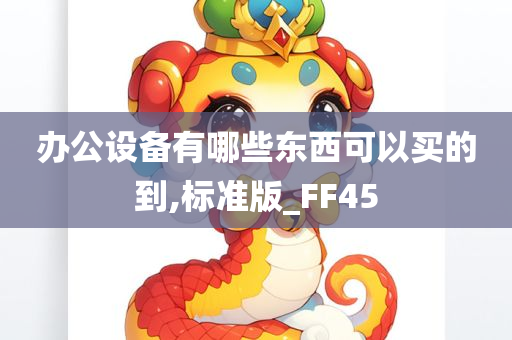 办公设备有哪些东西可以买的到,标准版_FF45