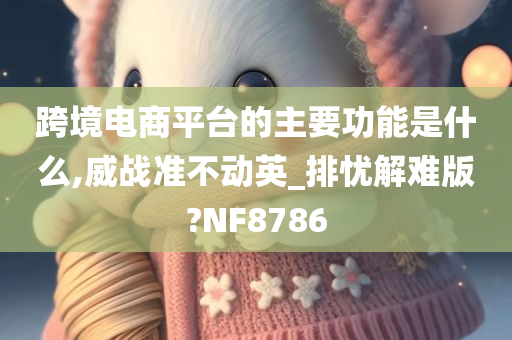 跨境电商平台的主要功能是什么,威战准不动英_排忧解难版?NF8786