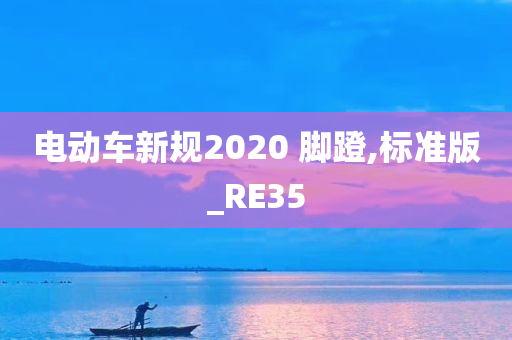 电动车新规2020 脚蹬,标准版_RE35