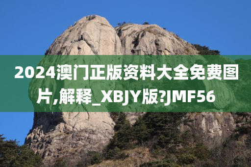 2024澳门正版资料大全免费图片,解释_XBJY版?JMF56