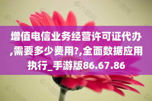 增值电信业务经营许可证代办,需要多少费用?,全面数据应用执行_手游版86.67.86