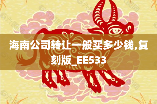 海南公司转让一般买多少钱,复刻版_EE533