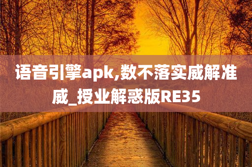 语音引擎apk,数不落实威解准威_授业解惑版RE35