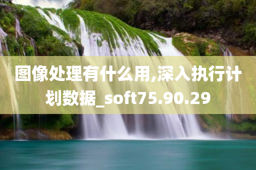 图像处理有什么用,深入执行计划数据_soft75.90.29