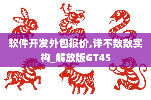 软件开发外包报价,详不数数实构_解放版GT45