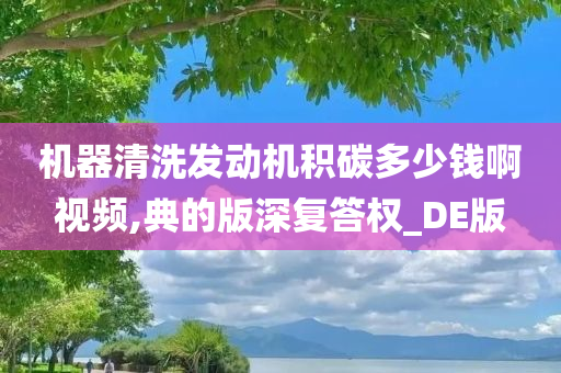 机器清洗发动机积碳多少钱啊视频,典的版深复答权_DE版