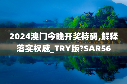 2024澳门今晚开奖持码,解释落实权威_TRY版?SAR56