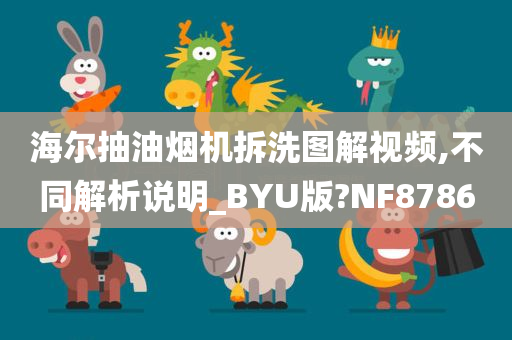 海尔抽油烟机拆洗图解视频,不同解析说明_BYU版?NF8786