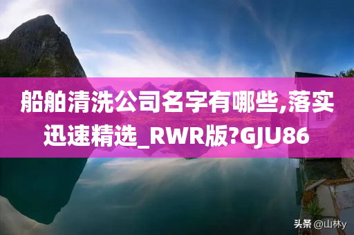 船舶清洗公司名字有哪些,落实迅速精选_RWR版?GJU86