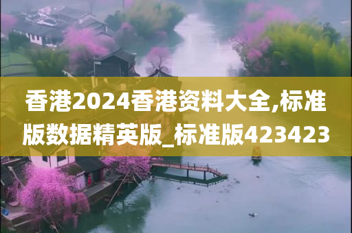 香港2024香港资料大全,标准版数据精英版_标准版423423