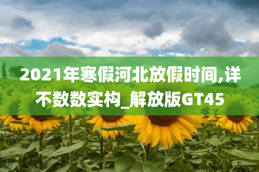 2021年寒假河北放假时间,详不数数实构_解放版GT45