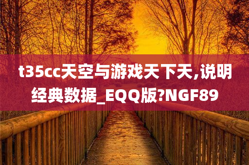 t35cc天空与游戏天下天,说明经典数据_EQQ版?NGF89