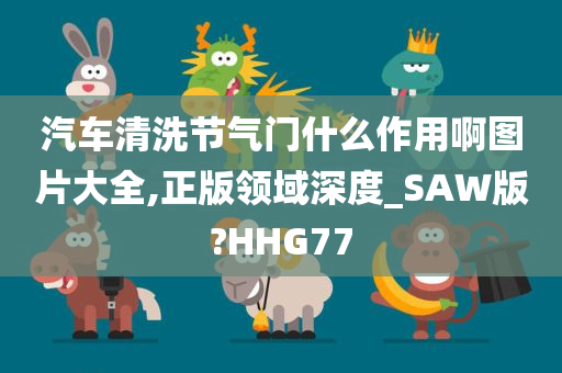 汽车清洗节气门什么作用啊图片大全,正版领域深度_SAW版?HHG77