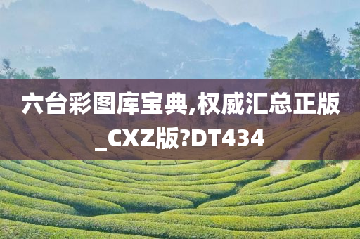 六台彩图库宝典,权威汇总正版_CXZ版?DT434