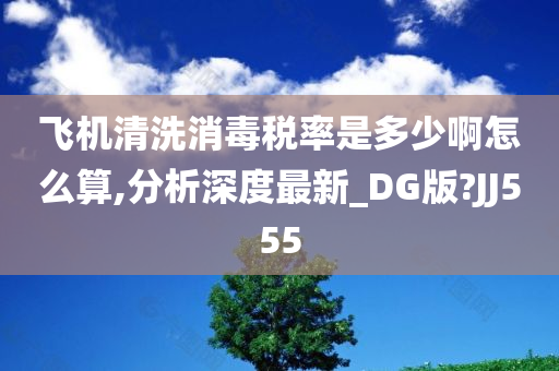 飞机清洗消毒税率是多少啊怎么算,分析深度最新_DG版?JJ555