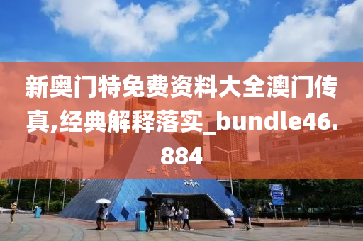 新奥门特免费资料大全澳门传真,经典解释落实_bundle46.884