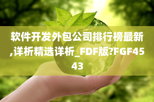 软件开发外包公司排行榜最新,详析精选详析_FDF版?FGF4543