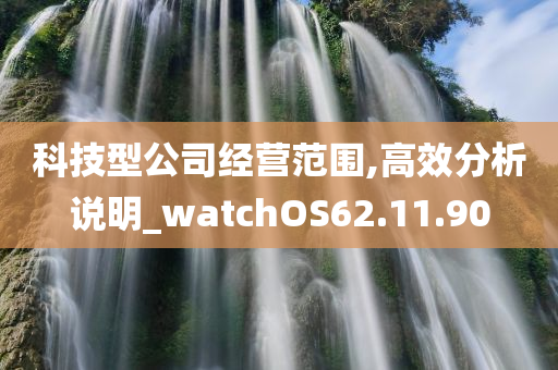 科技型公司经营范围,高效分析说明_watchOS62.11.90