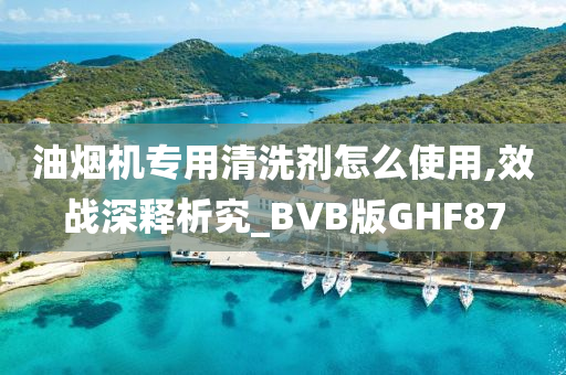 油烟机专用清洗剂怎么使用,效战深释析究_BVB版GHF87